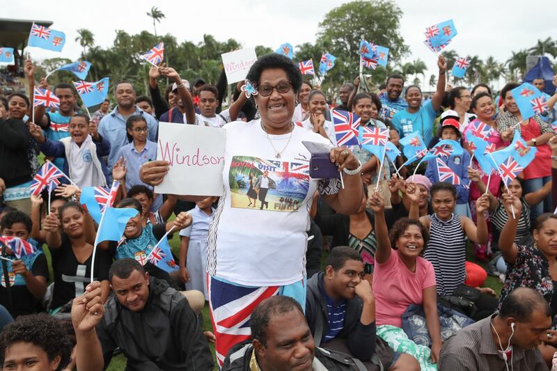 Meghan Markle e il Principe Harry alle Fiji 1