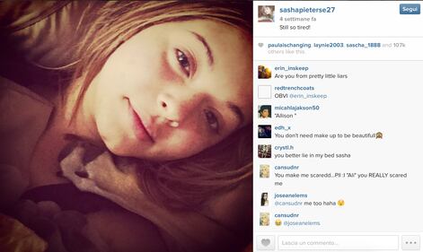 Lucy Hale e le Pretty Little Liars: come si rivelano su Instagram 13