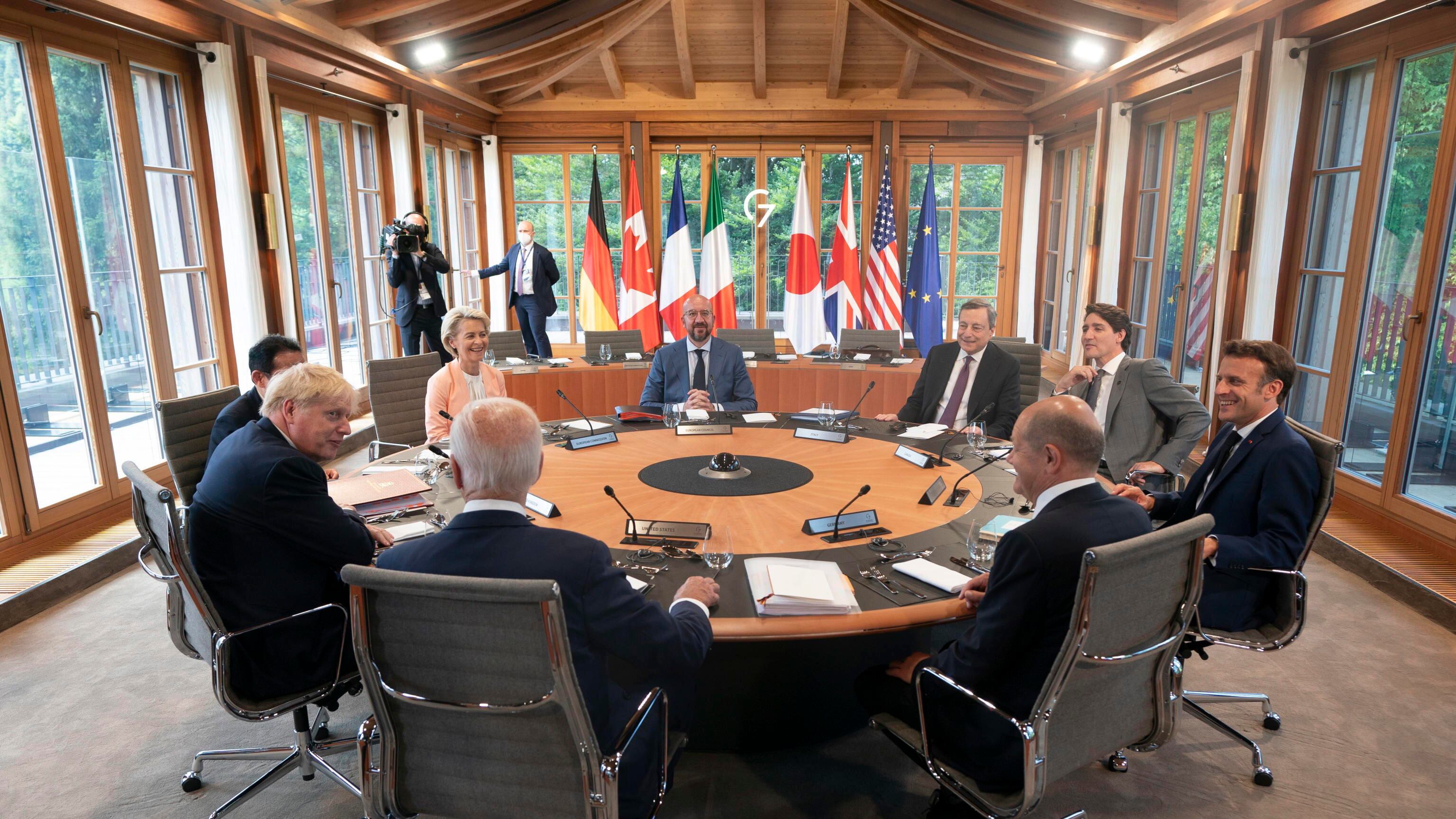 G7 compatto: "Sostegno a Kiev finché necessario"