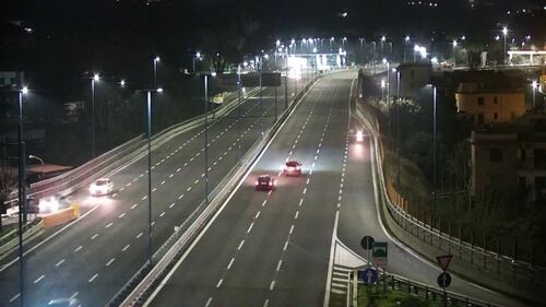 Scooter contromano in tangenziale, i fotogrammi  8