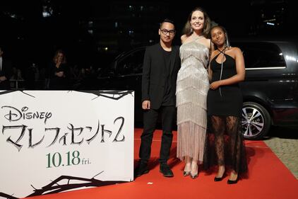 Angelina Jolie per la premiere di "Maleficent" 4