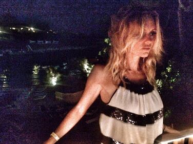 Justine Mattera, topless su Instagram 2