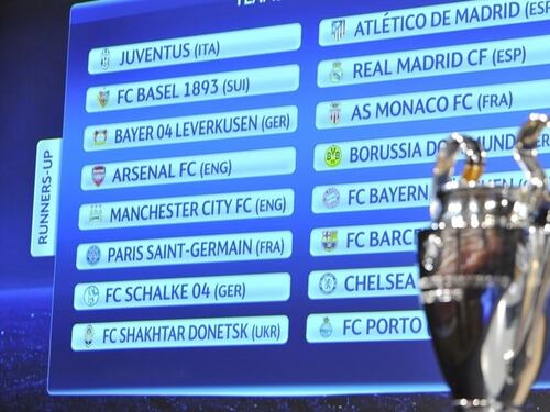 Champions, la Juve trova il Borussia Dortmund