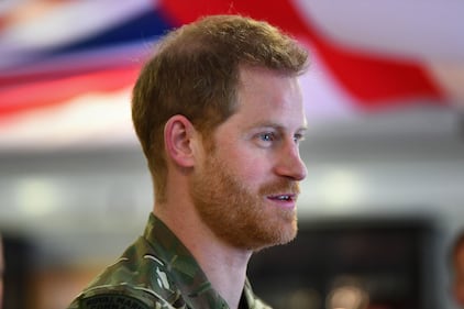 Il Principe Harry per i 50 anni del Commando Helicopter Force 11