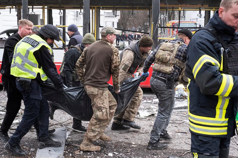 Strage di civili a Sumy nella Domenica delle Palme 12