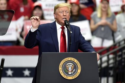 Elezioni Usa 2020, Donald Trump in campagna elettorale a Charlotte 5