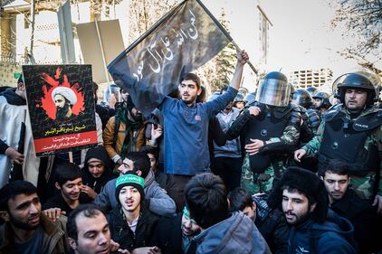 Proteste dopo l'uccisione di Nimr al Nimr 2