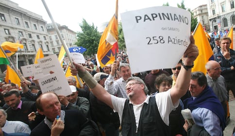 Milano, gli ambulanti contro Pisapia 4