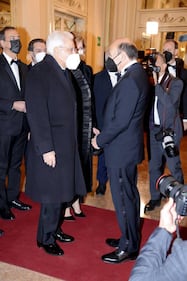 Il presidente Sergio Mattarella al teatro alla Scala 2