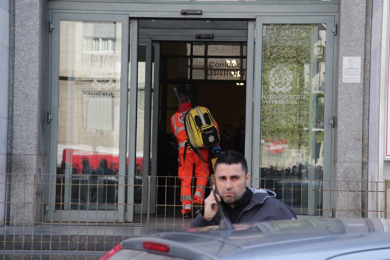 Milano, sparatoria al tribunale 2