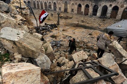 La moschea degli Omayyadi in macerie 7
