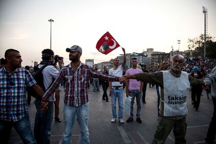 Scatti degli scontri a Istanbul 7