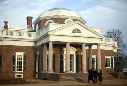 Obama e Hollande a Monticello 2