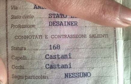 Ignoranza all'anagrafe. Pubblica la carta d'identità con l'errore dellla professione 1