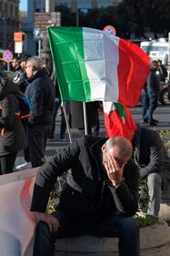 Ncc in protesta a Roma: tensione in piazza 1