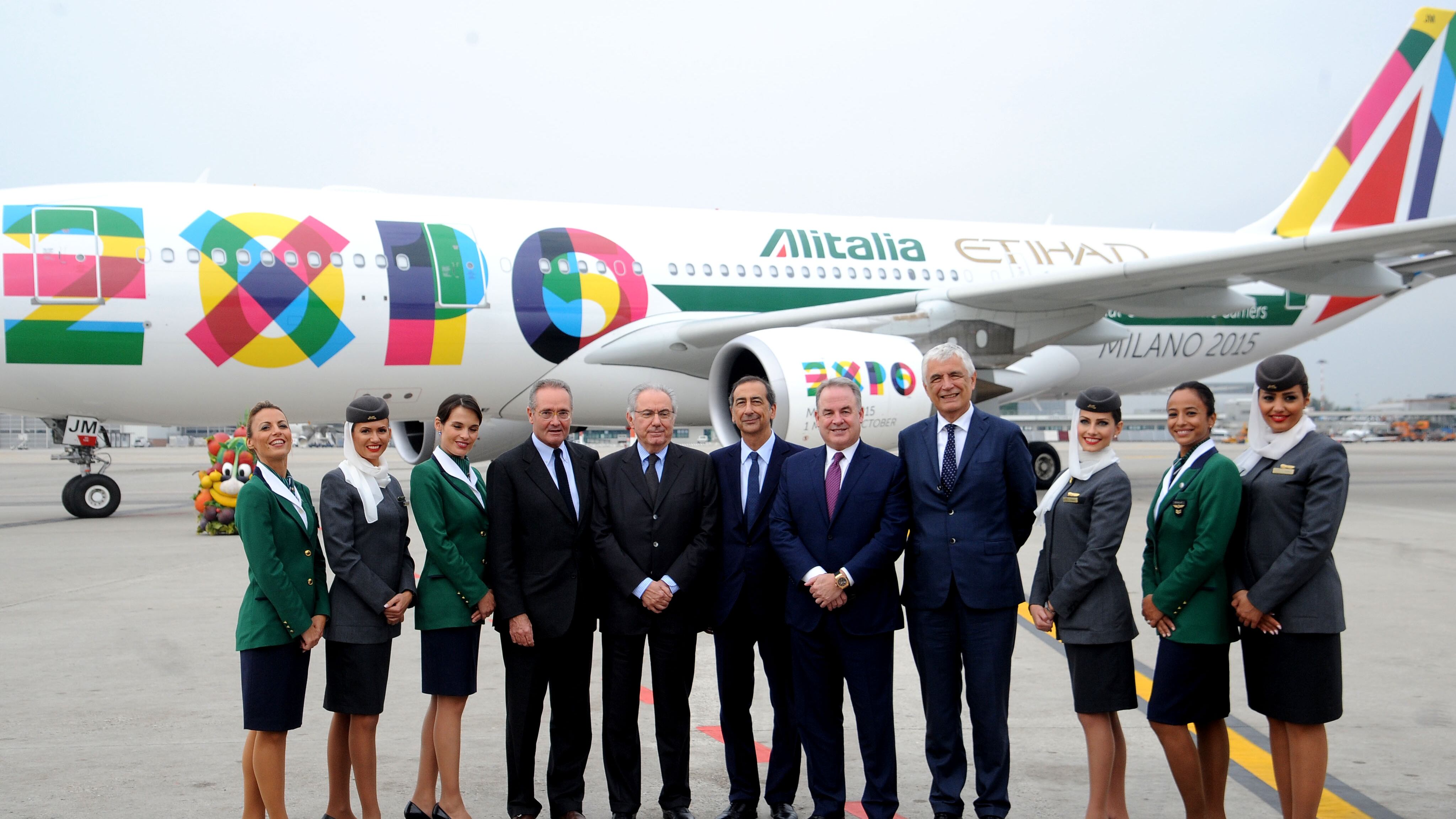 Expo vola nel mondo con gli aerei Alitalia-Etihad