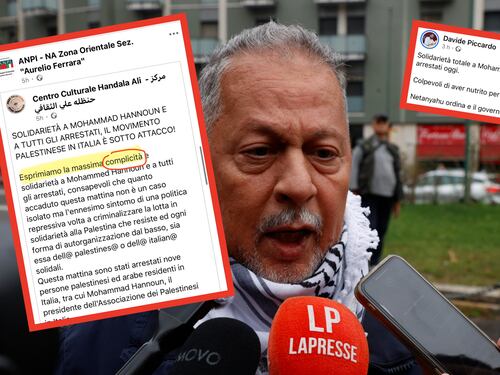 Il post choc di Piccardo e la "complicità" dell’Anpi su Hannoun