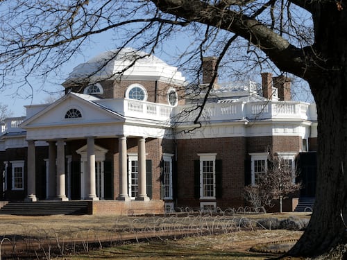 Obama e Hollande a Monticello
