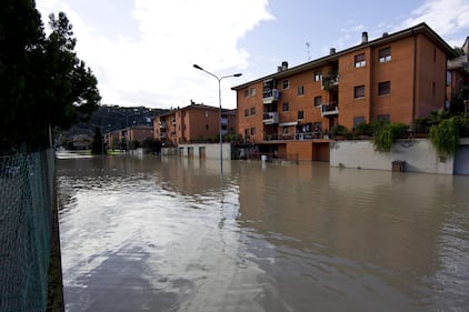 Orte, esonda il Tevere 16