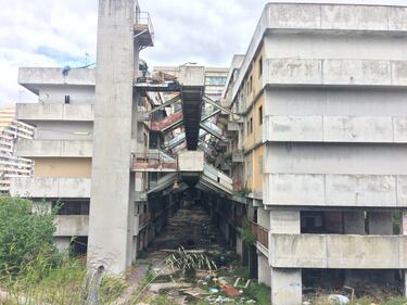 Tra le vele di Scampia prima dell'abbattimento 9
