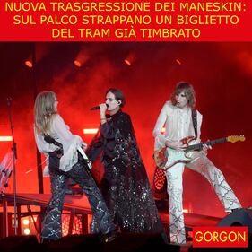 La satira del giorno. Nuova trasgressione dei Maneskin 1