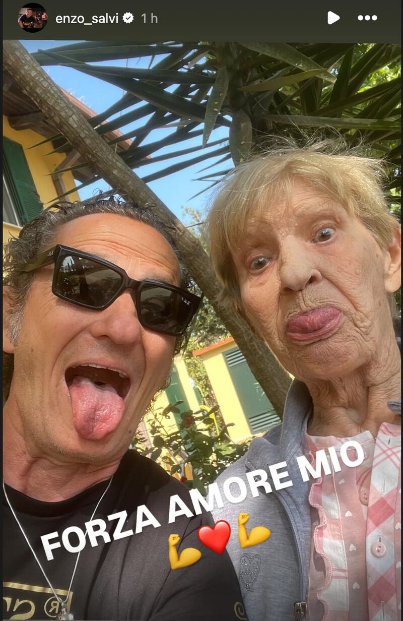 Enzo salvi mamma