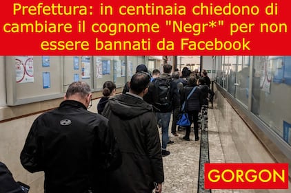 La satira del giorno: file in prefettura per cambiare il cognome 1