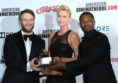 Charlize Theron riceve il prestigioso premio American Cinematheque 4