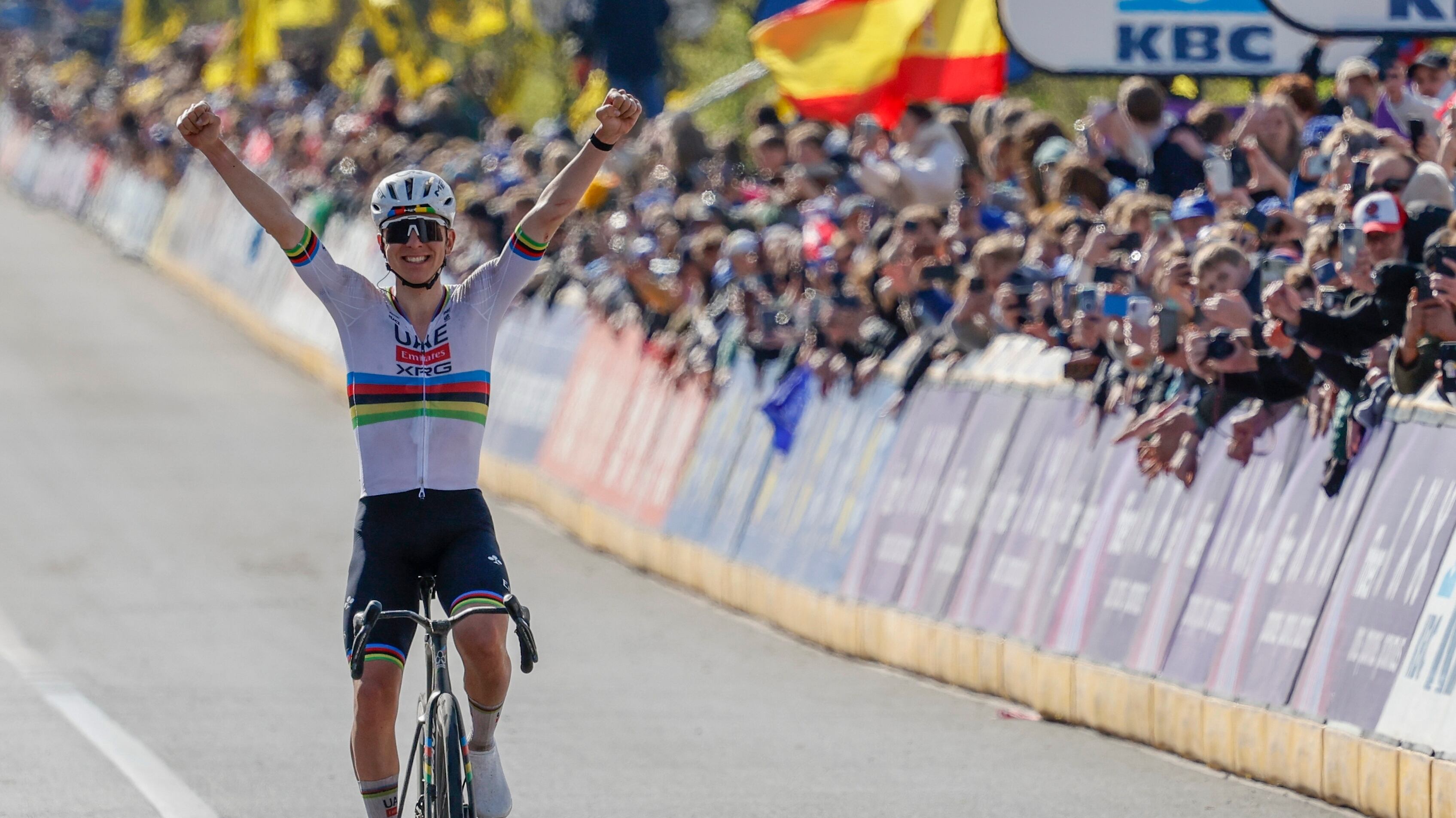Amstel orfana di Pogacar. È l'occasione di Evenepoel