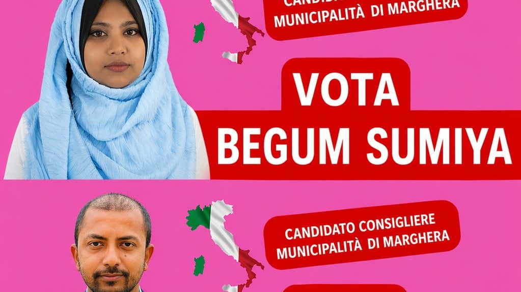 Il parco di Mestre diventa moschea: turiste allontanate