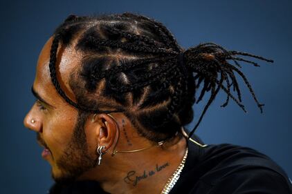 Il tattoo di Lewis Hamilton 1
