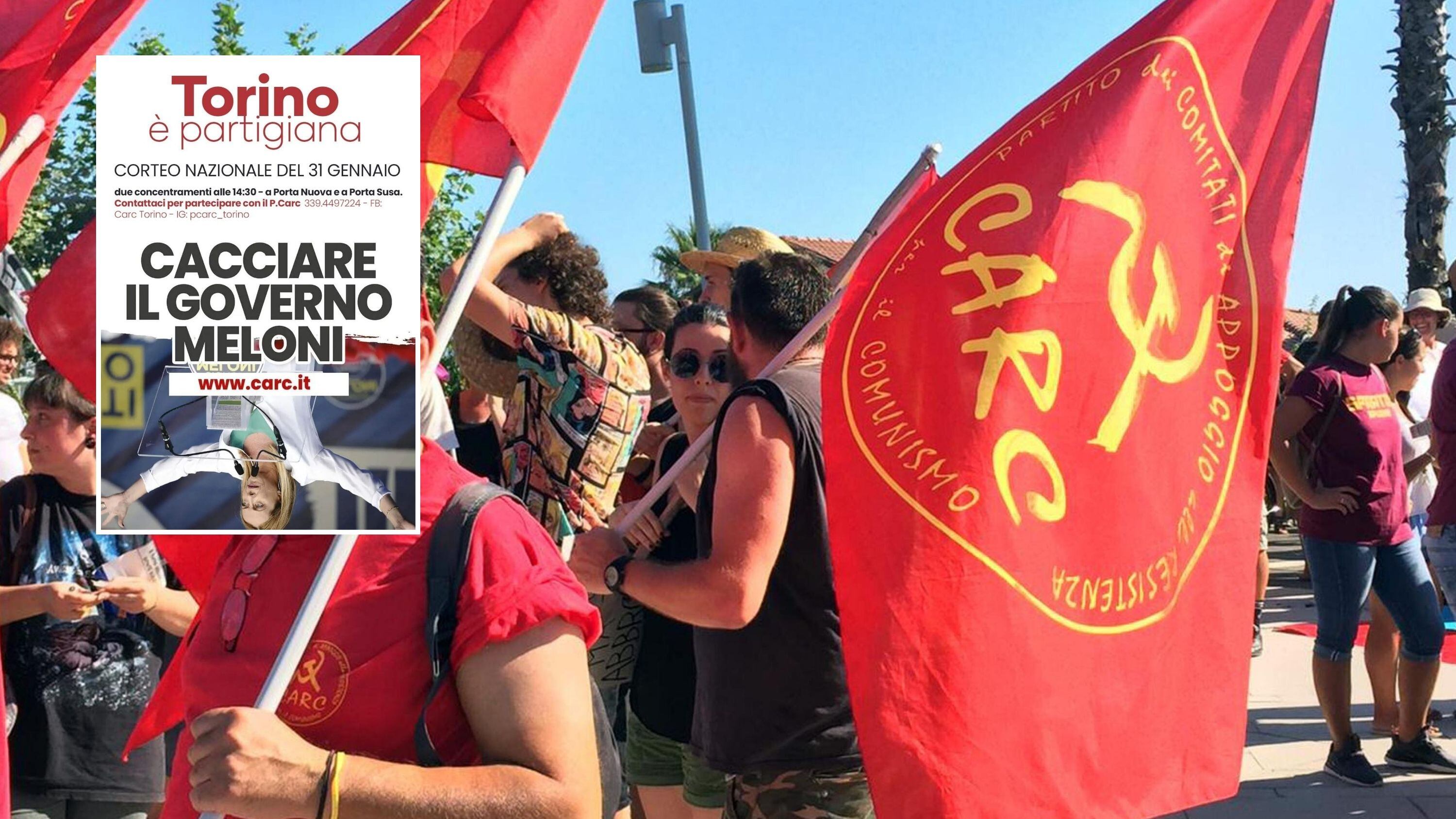 "Usiamo anche il referendum per cacciarli". L'assalto dei Carc al governo e l'affondo alla sinistra: "Cretinismo"