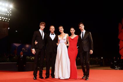 Rocco Siffredi e famiglia alla Mostra del Cinema di Venezia 26