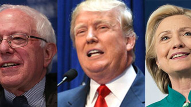 Clinton, Trump e Sanders: dietro la firma, l'idea del potere