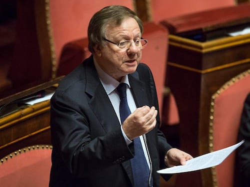 L'ex ministro Matteoli è morto in un incidente d'auto sull'Aurelia
