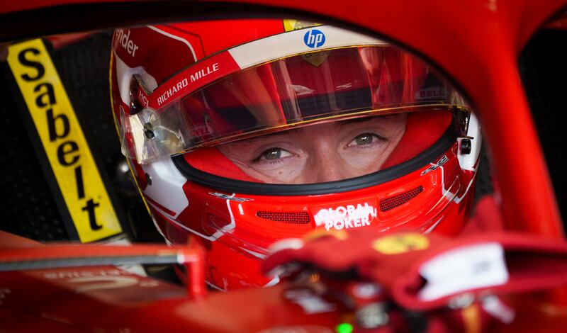 F1 Canada FP3 Leclerc box