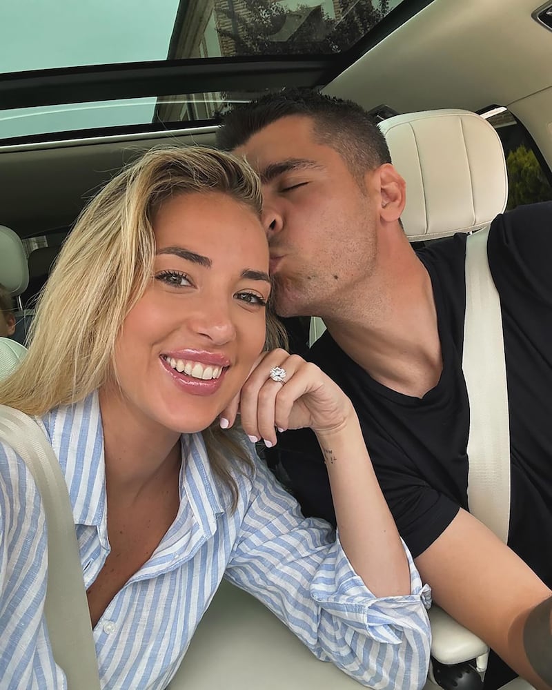 Alvaro Morata e Alice Campello, le foto più belle 7