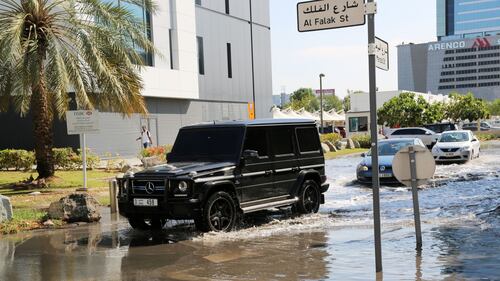 La pioggia "straordinaria" sull'emirato di Dubai 1