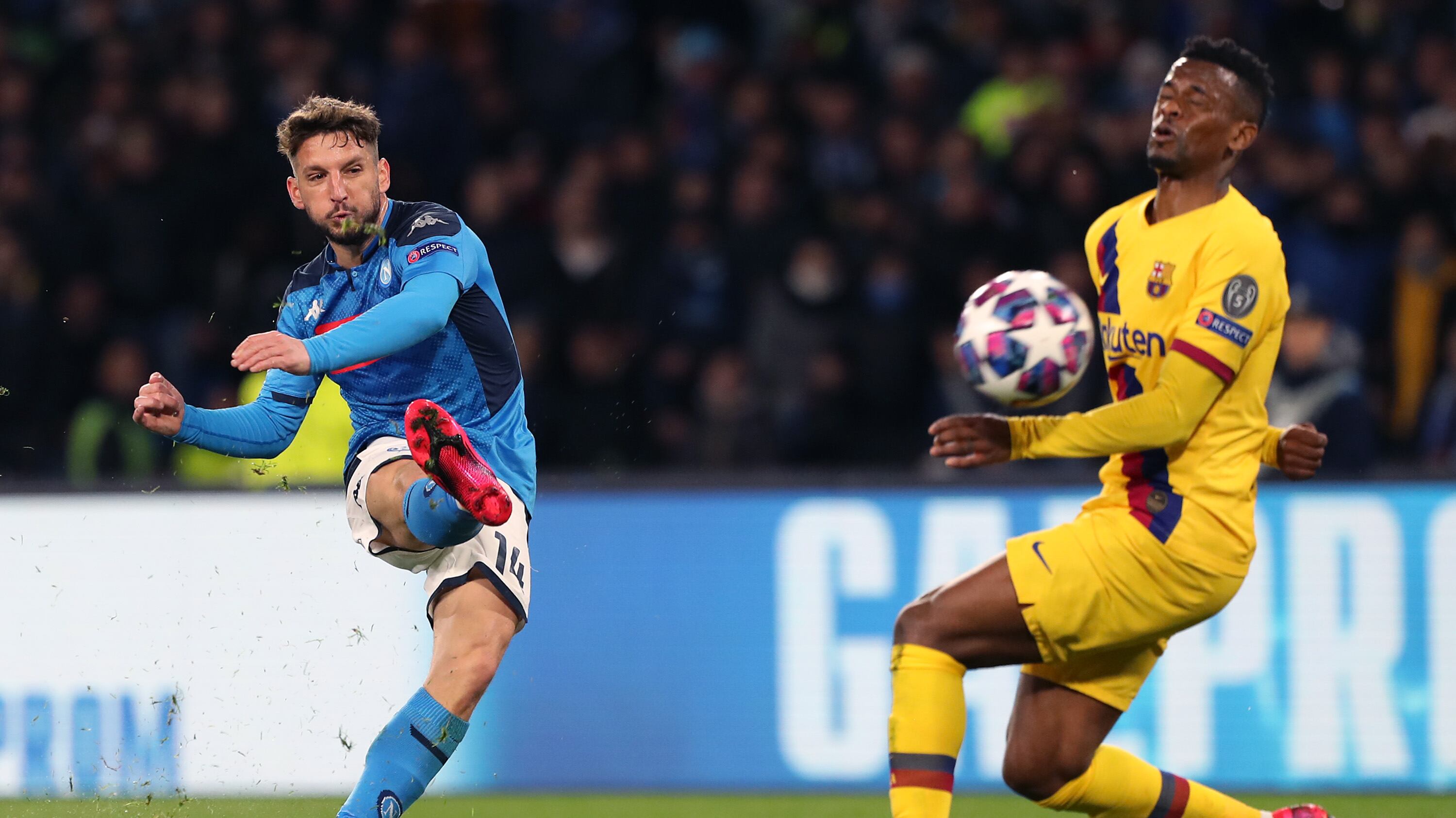 Mertens alla Maradona ma un Messi a metà si salva