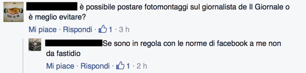 Gli insulti e le minacce a ilGiornale sui social  3