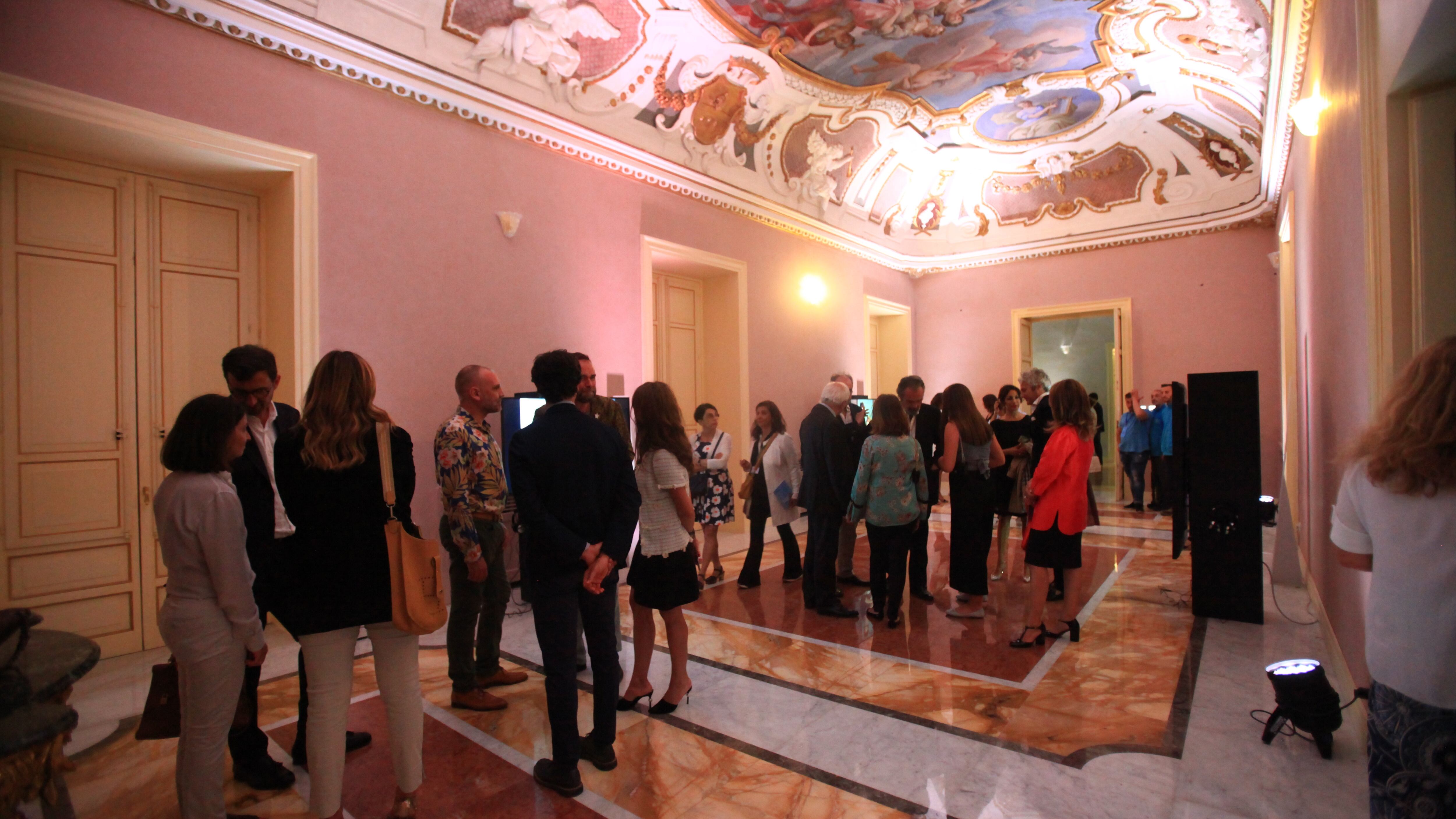 Arte contemporanea, a Palazzo Drago oltre 10mila visitatori