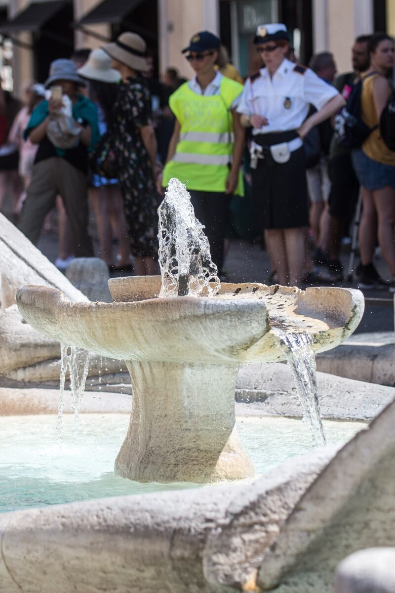 Caldo rovente a Milano e Roma: foto 1