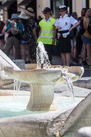 Caldo rovente a Milano e Roma: foto 1