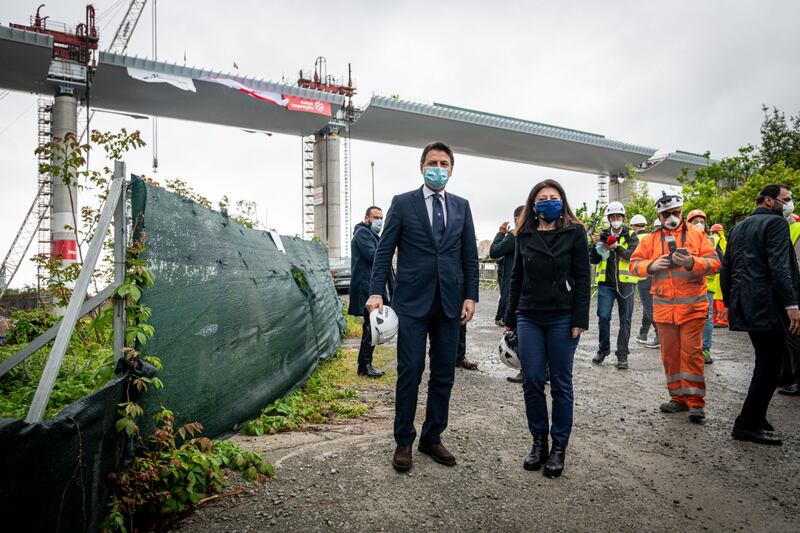 Inaugurazione del nuovo ponte: le immagini da Genova 1