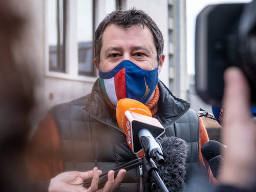 Salvini sfida Draghi sul "partito del terrore"