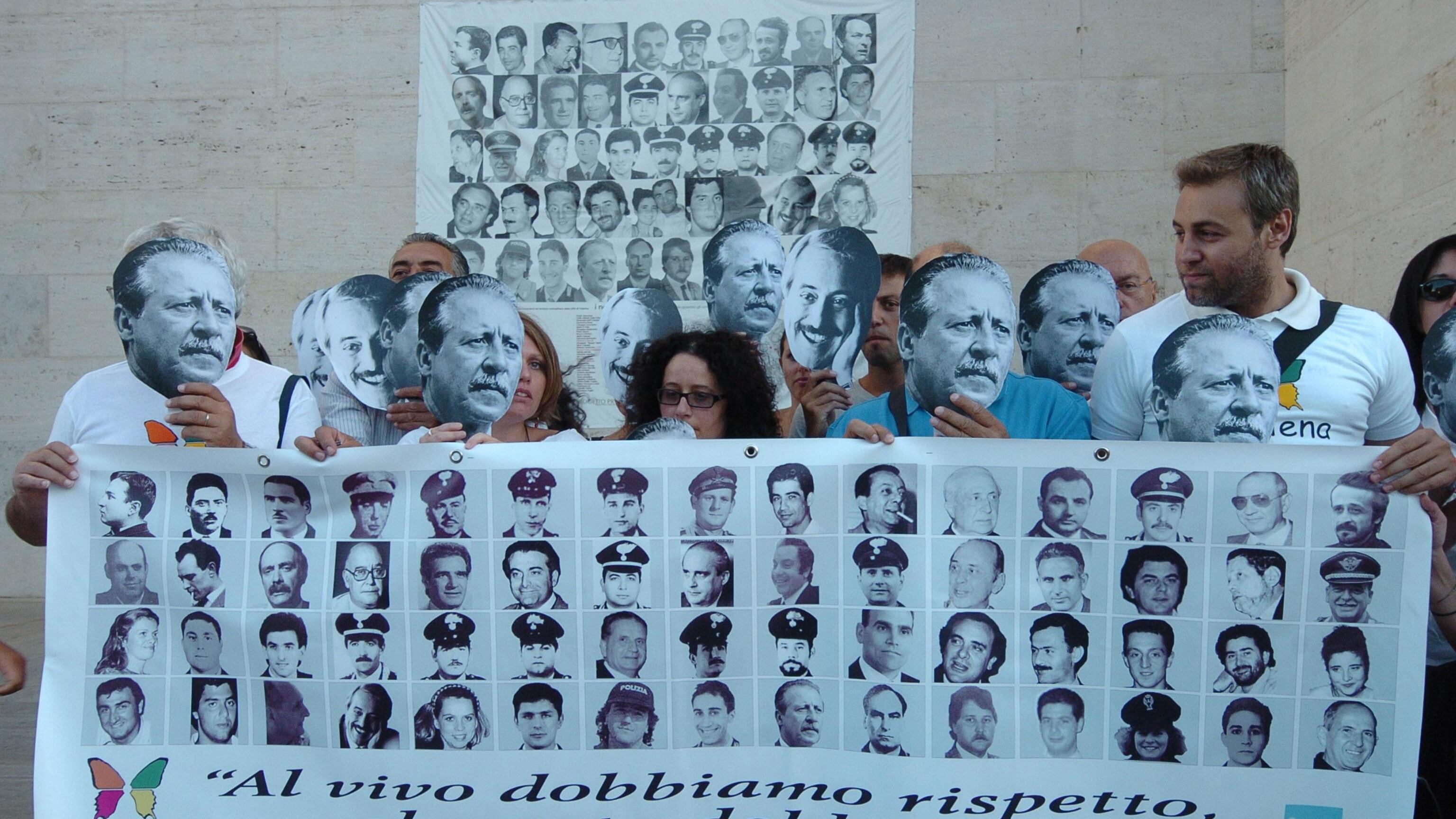 Borsellino, vent'anni fa la strage di via D'Amelio