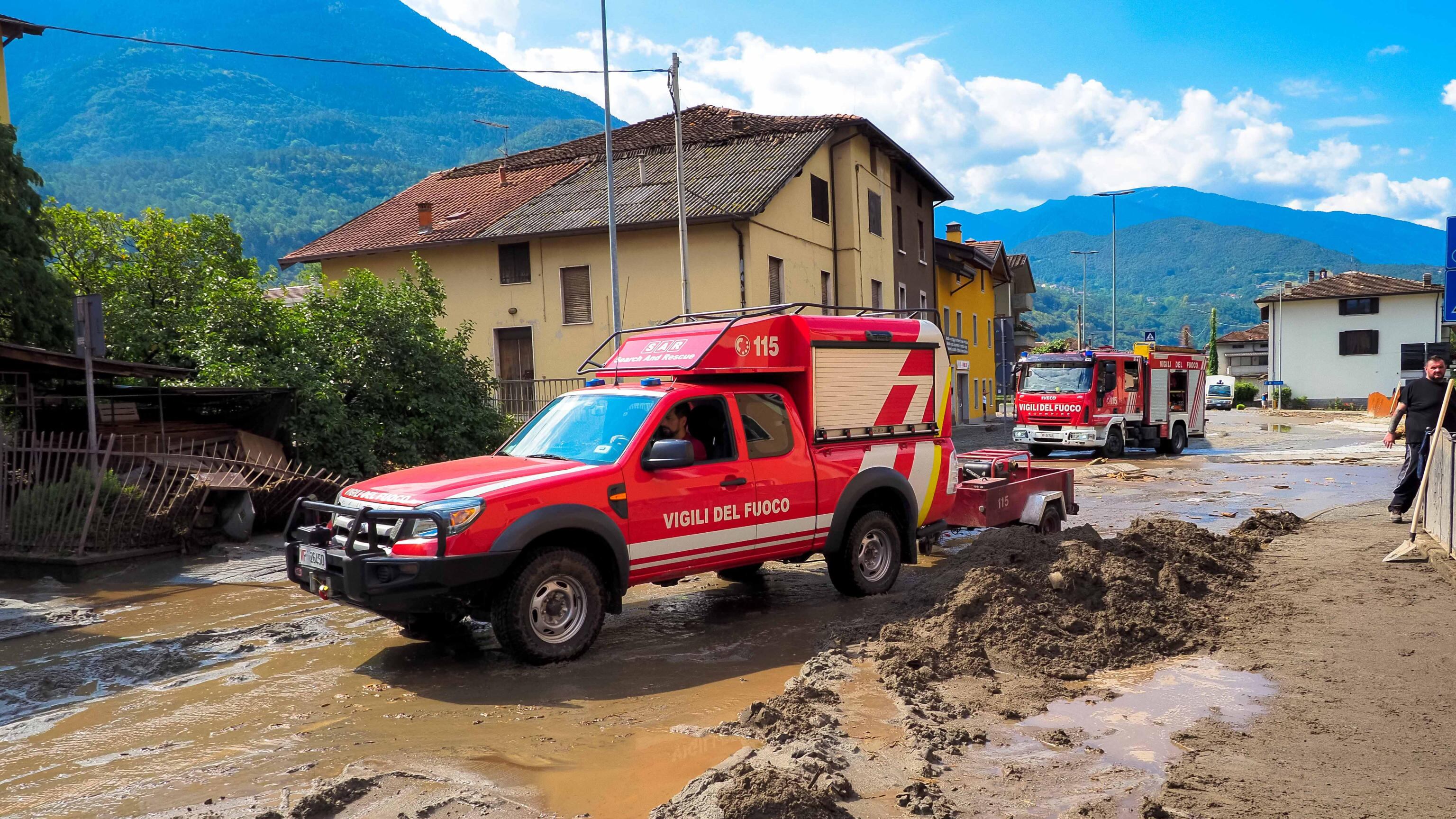 Grandinate e bombe d'acqua. E il Po si riprende le spiagge