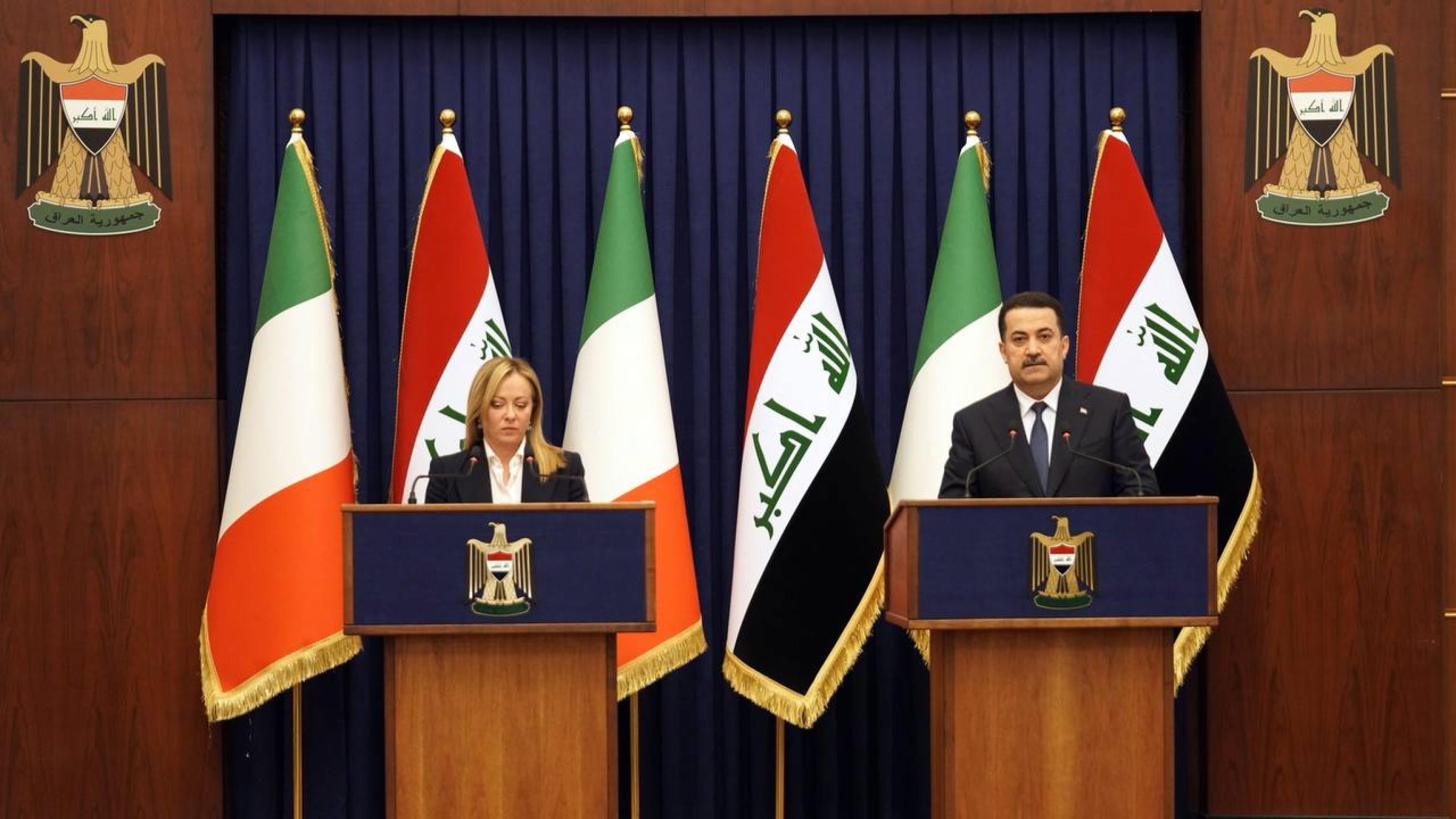 "La bandiera a Baghdad è irlandese". Ma la fake social viene subito smentita