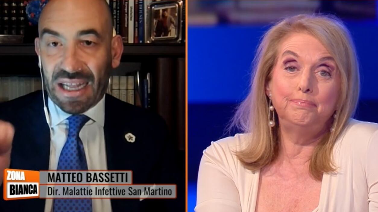 "Vergogna, ignorante": rissa in tv con Bassetti