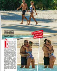 Alessia Marcuzzi, topless di Capodanno alle Maldive 3